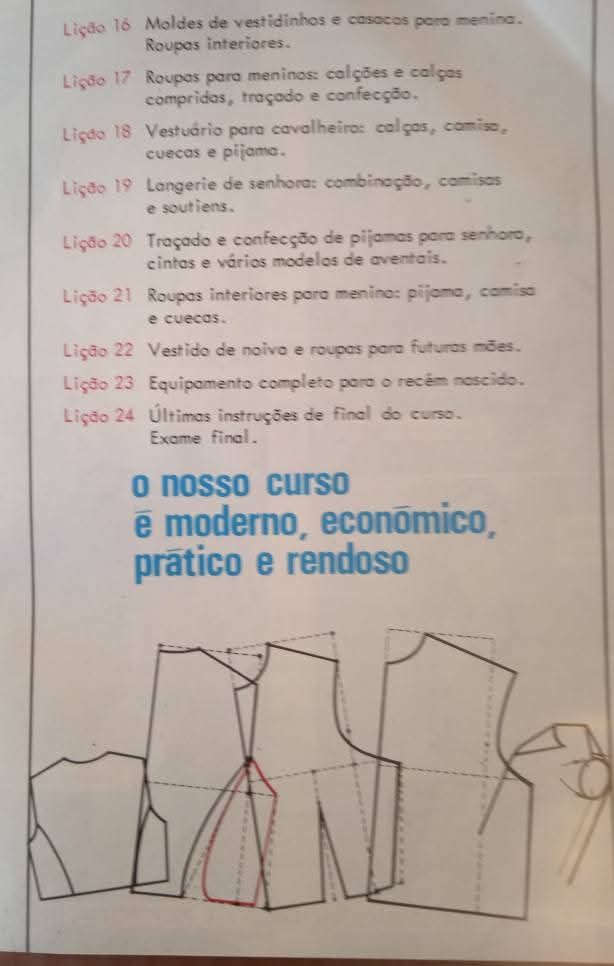 Curso de Corte, Costura e Confecção