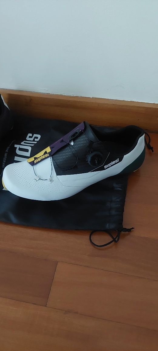 Sapatos Ciclismo  Estrada SUPLEST Carbono (tam 44)