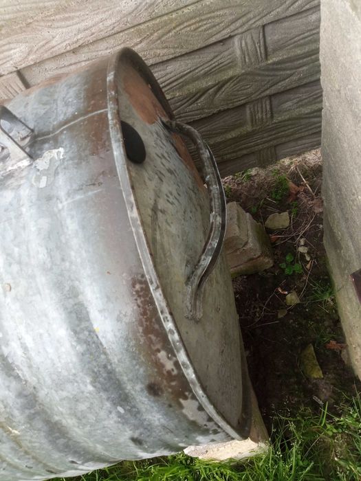 Beczka na wodę 600 litrów ocynk