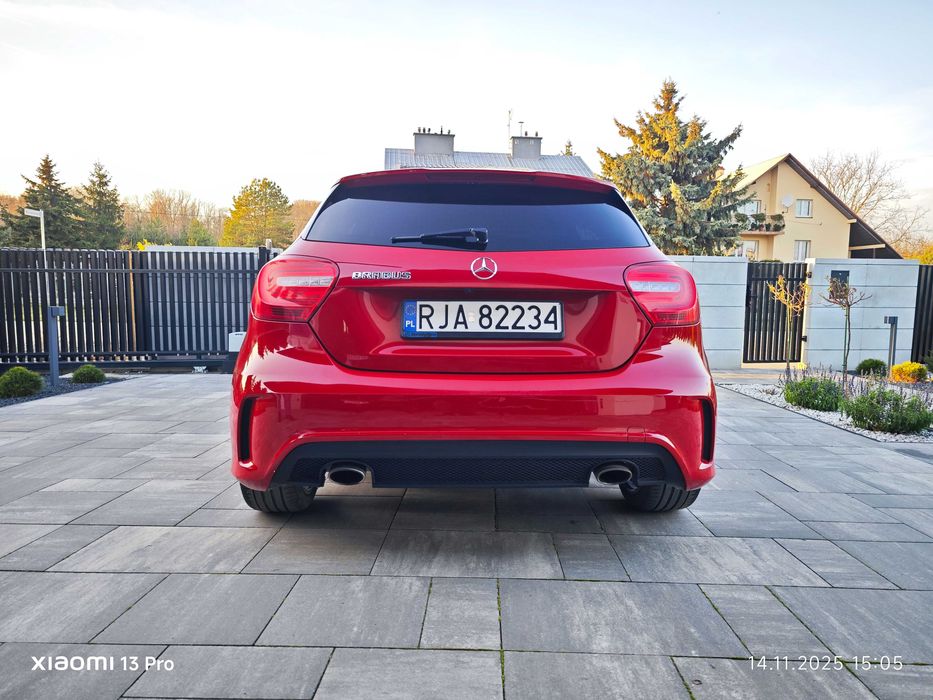 Mercedes Klasa A W176, 1.6 Benzyna, Automat, Brabus, I właściciel