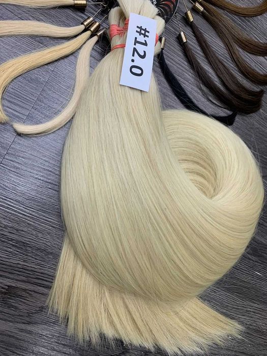 ОТЛИЧНАЯ ЦЕНА! СУПЕР БЛОНД! Продажа натуральных волос для наращивания