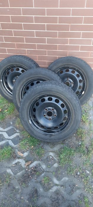 Koła zimowe felgi stalowe vw 16" 205/55 5x112