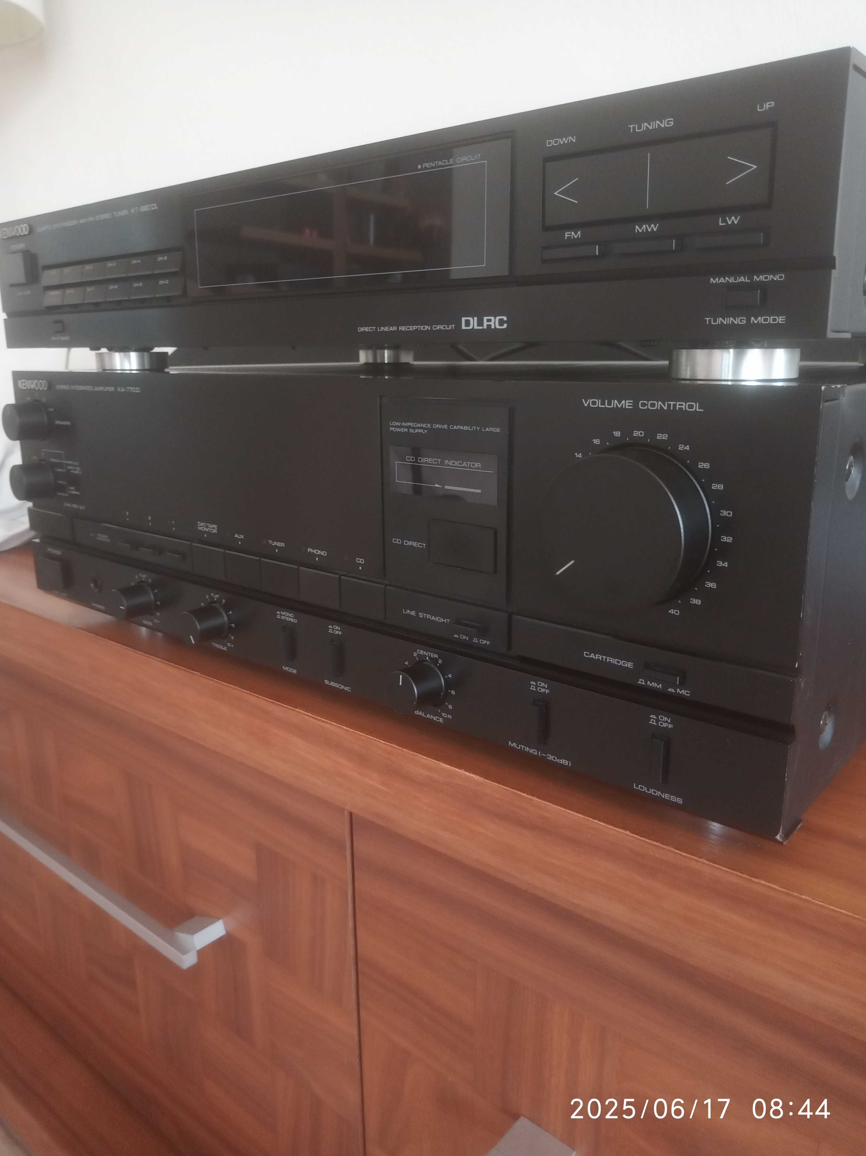 Wzmacniacz Kenwod KA-770D + KT880DL