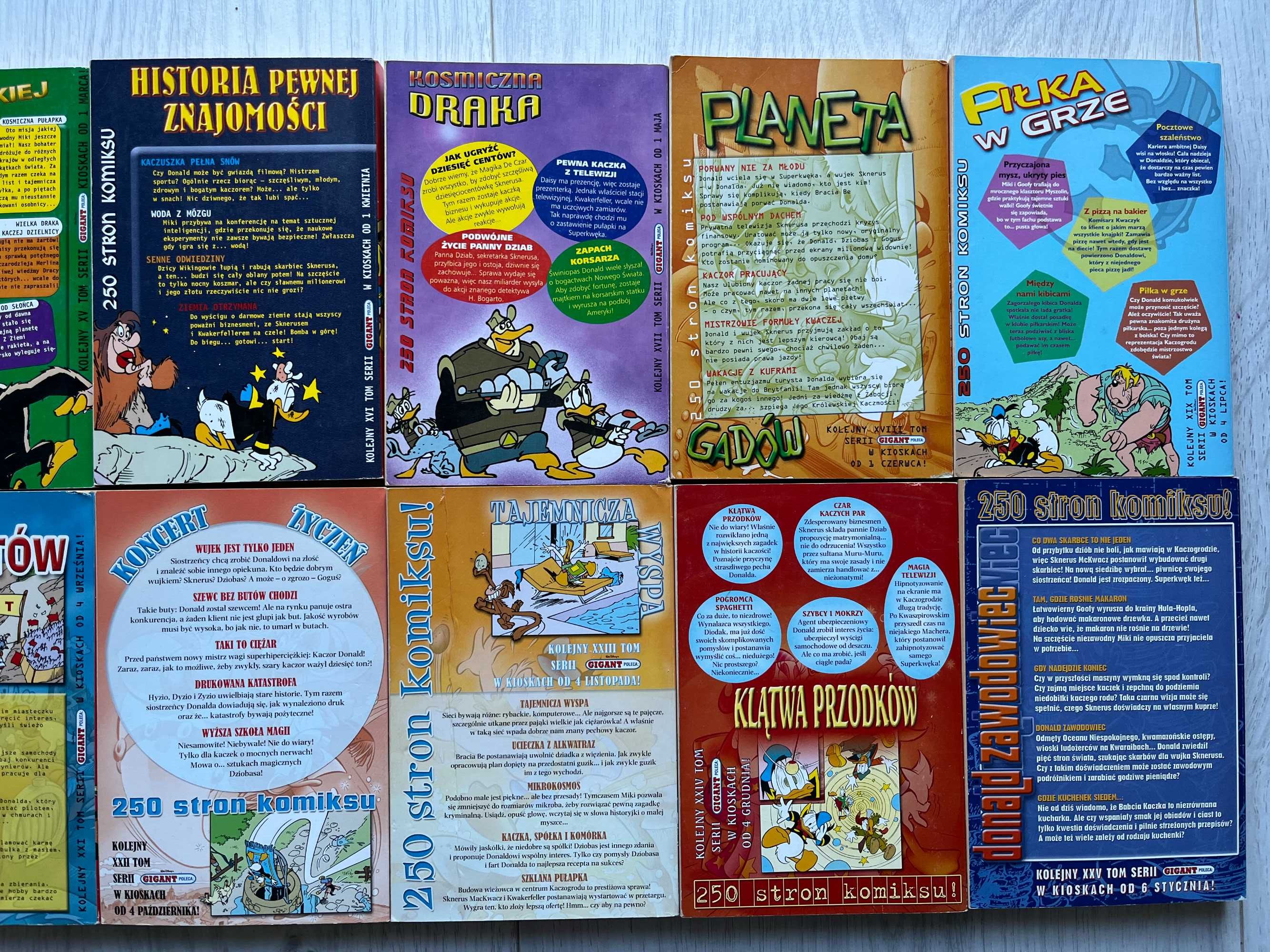 Komiks Gigant Cały Rok 2002 numery 13-24