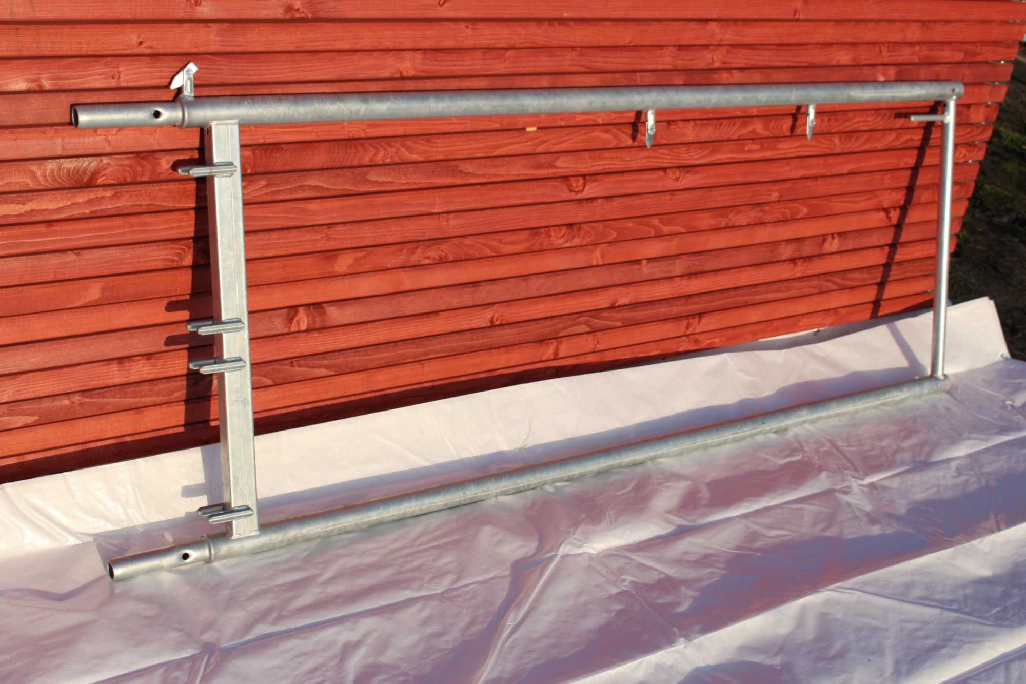 Rusztowanie elewacyjne plettac 12x6m powierzchnia robocza 72m2