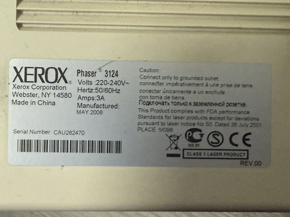 Принтер xerox phaser