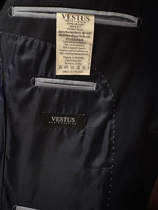 Garnitur męski Vestus