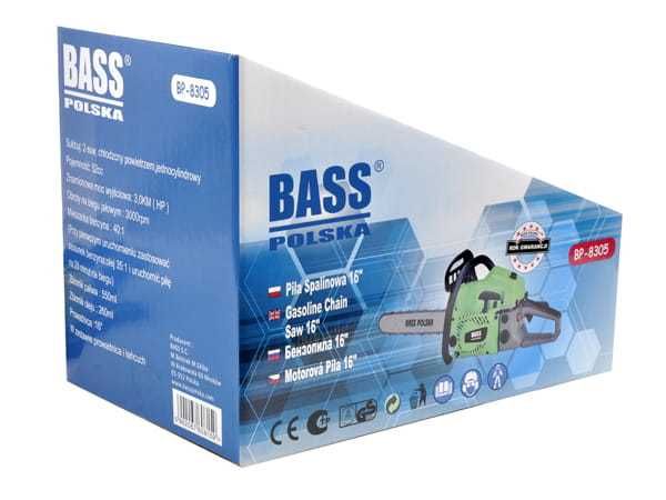 BASS POLSKA Piła Spalinowa Pilarka Łańcuchowa 40cm BP8305