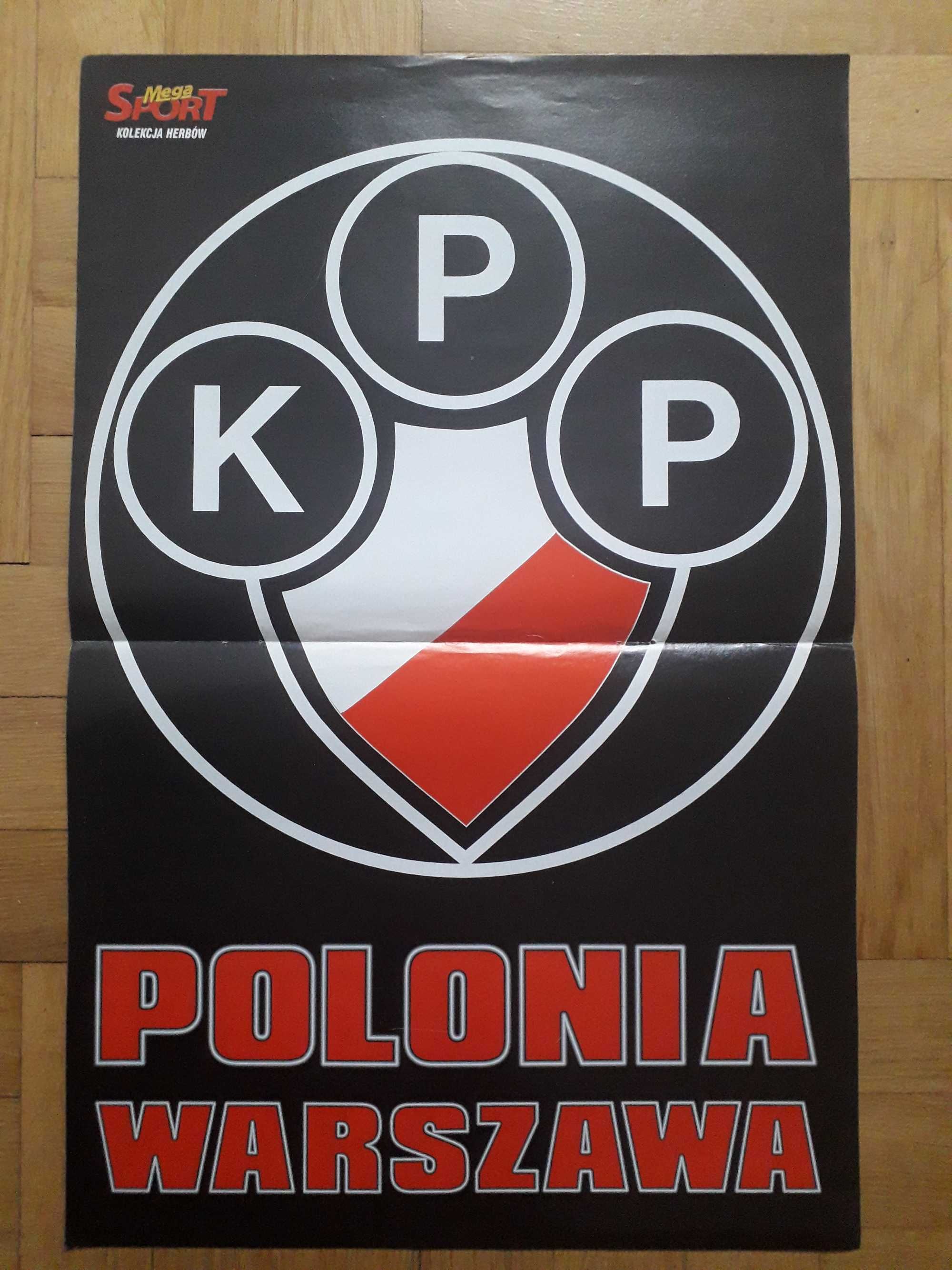 Andre Agassi/ Polonia Warszawa (herb) - plakat z gazety Mega Sport