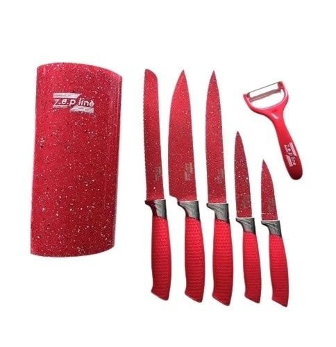 Професійний набір ножів Zepline з підставкою набір кухонних нож