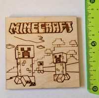 Drewniana Podkładka Minecraft