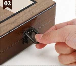 Klasyczne Szachy drewniane PREMIUM, magnetyczne, w pudełku, 2w1,