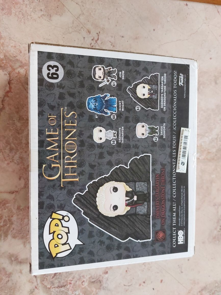 Figura Funko Pop - Game of Thrones Daenerys Targaryen 

Figura nova