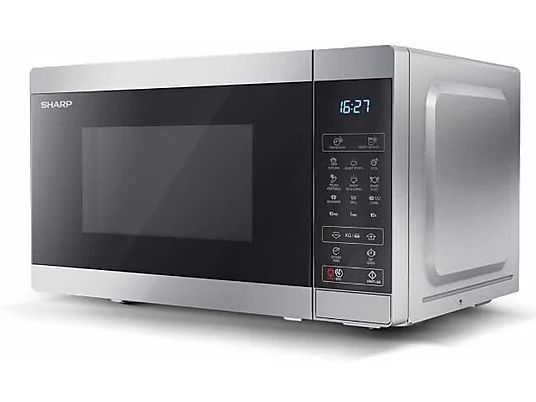 Kuchenka mikrofalowa mikrofala SHARP YC-MG02E-S z grillem 20l