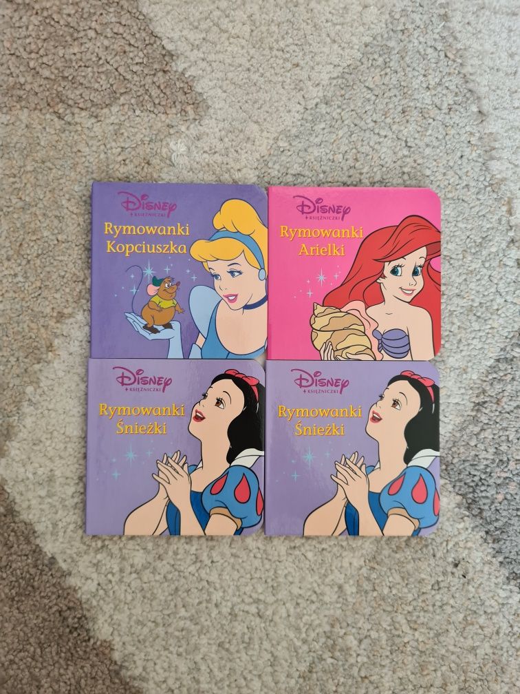 NOWE, Królewna Śnieżka, Kopciuszek, Arielka, Rymowanki, Disney
