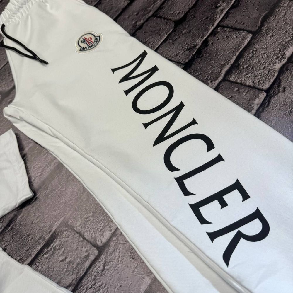 NEW COLLECTION! Женский костюм 2-ка Moncler белого цвета размеры S-XL