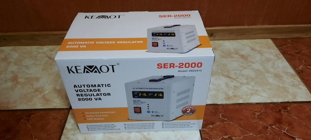 Стабілізатор напруги Kemot ser-2000VA