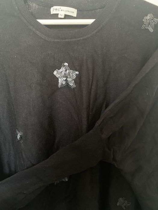 Camisola com lantejoulas