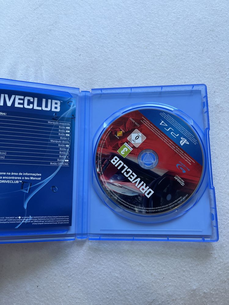 Driveclub ps4 em bom estado