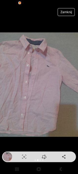 Koszula 122 h&m różowa