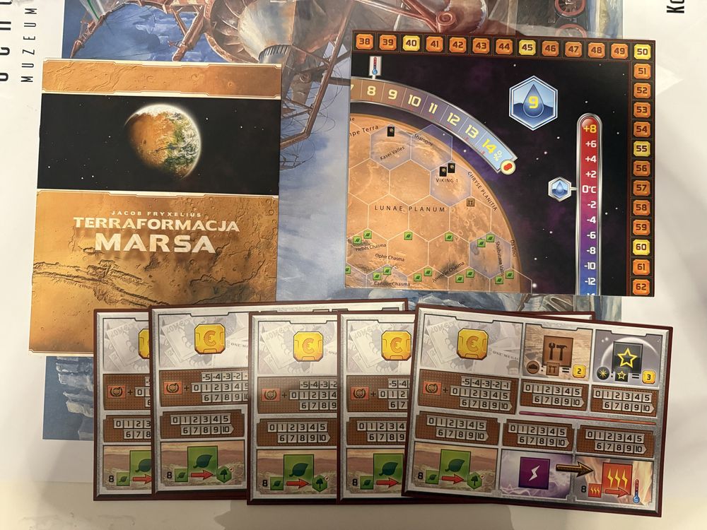Gra planszowa - Terraformacja Marsa