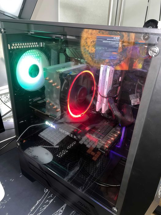 Персональный компьютер для игр и работы. RTX 3060ti EVGA/Ryzen 7 5700x