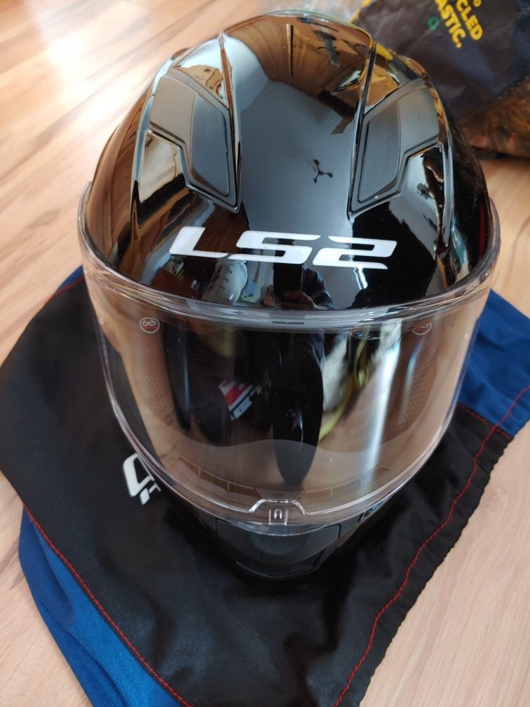 Kask motocyklowy ls2 jak nowy ecer 22 05