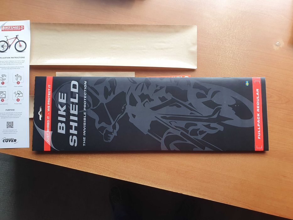 Folie ochronne na rower bike shield zestaw rower gorski