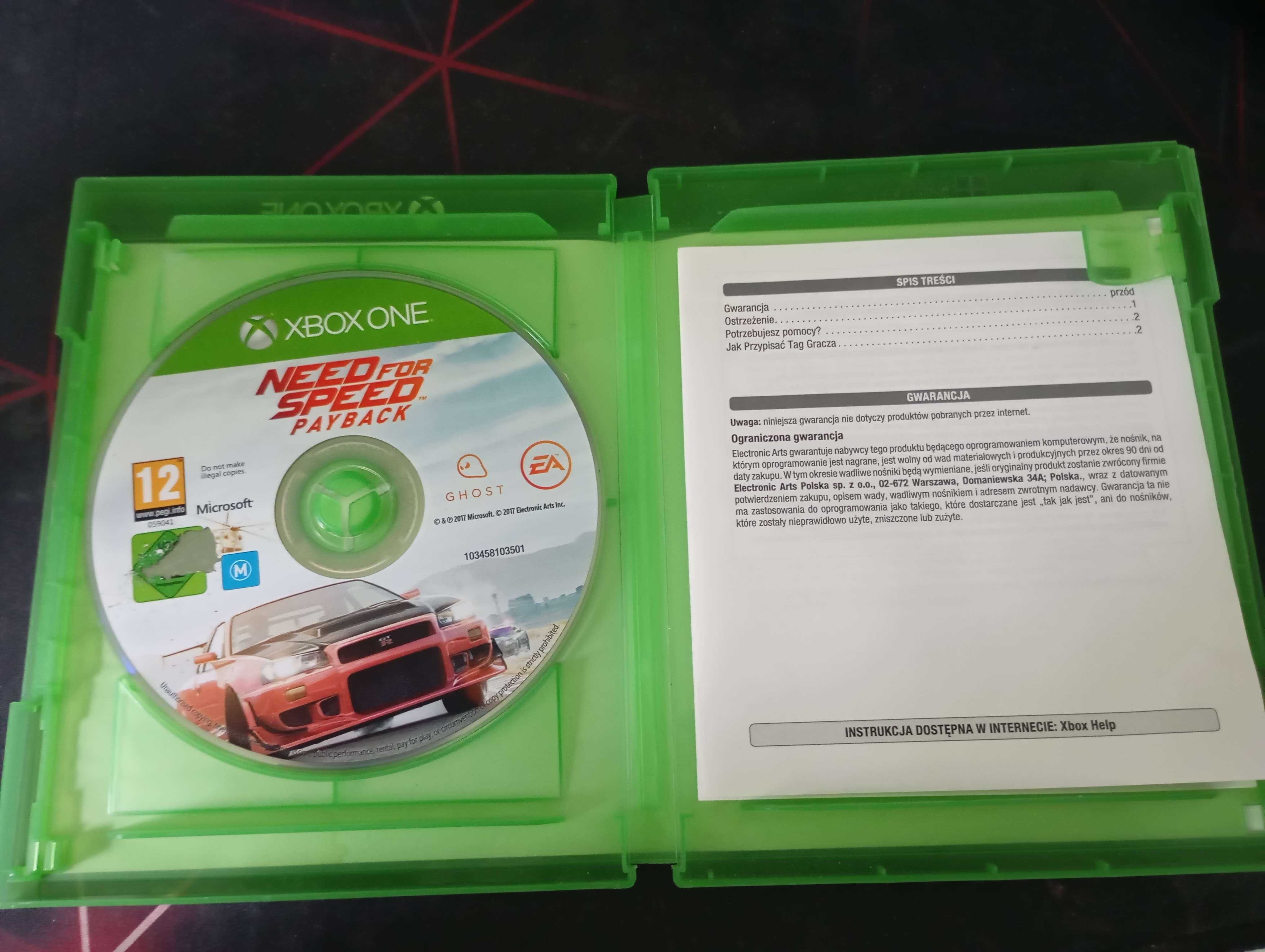 Need for speed Payback xbox one