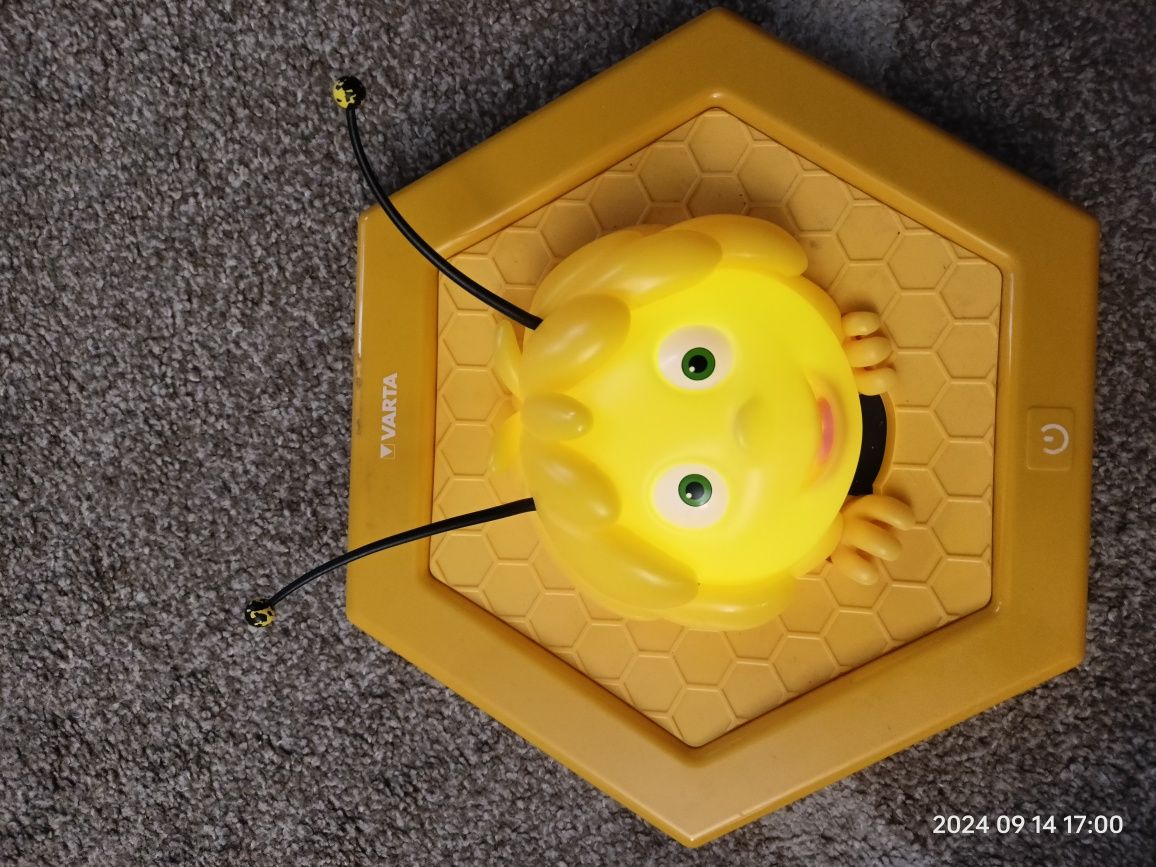 Lampka nocna pszczółka Maja na ścianę scienna 3D