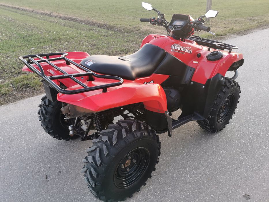 Suzuki Kingquad 700cc 4x4 Wyciągarka Grzane Manetki Nowe opony!