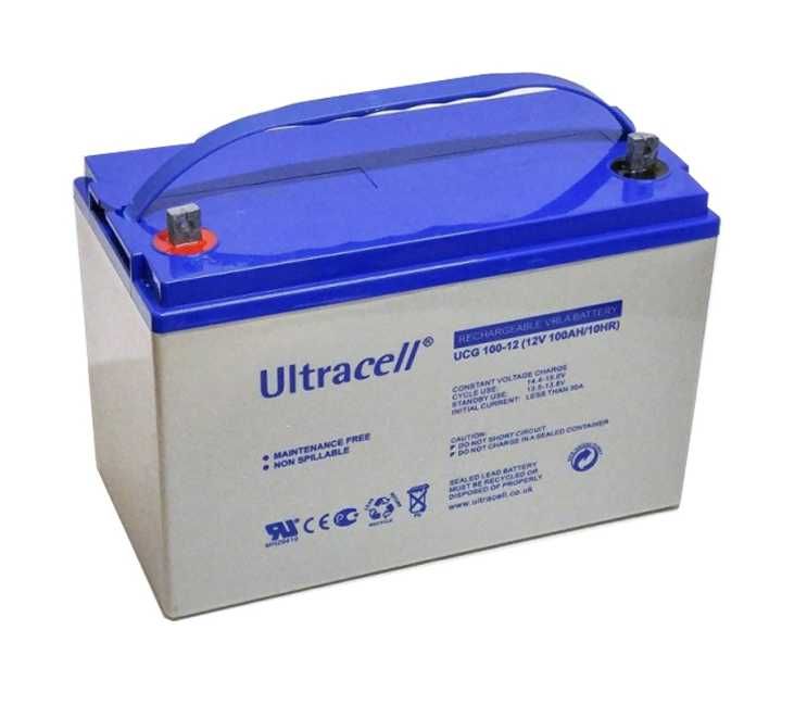 Розпродаж гурт дропшипінг гелевий акумулятор 100Ah Ultracell UCG100-12
