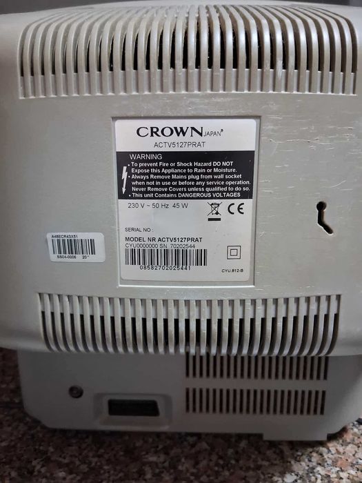 Vende-se Televisão Crown Usada