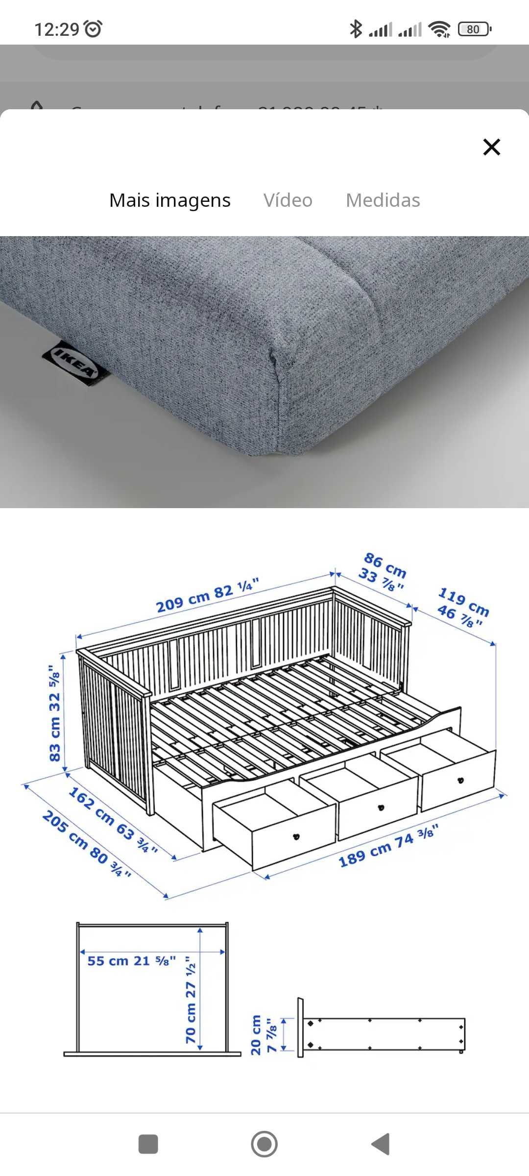 Cama individual e dupla
