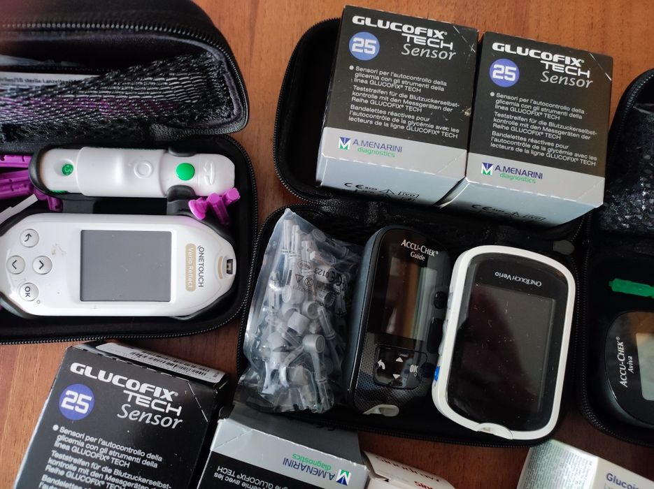 Усе для вимірювання цукру  (діабет)