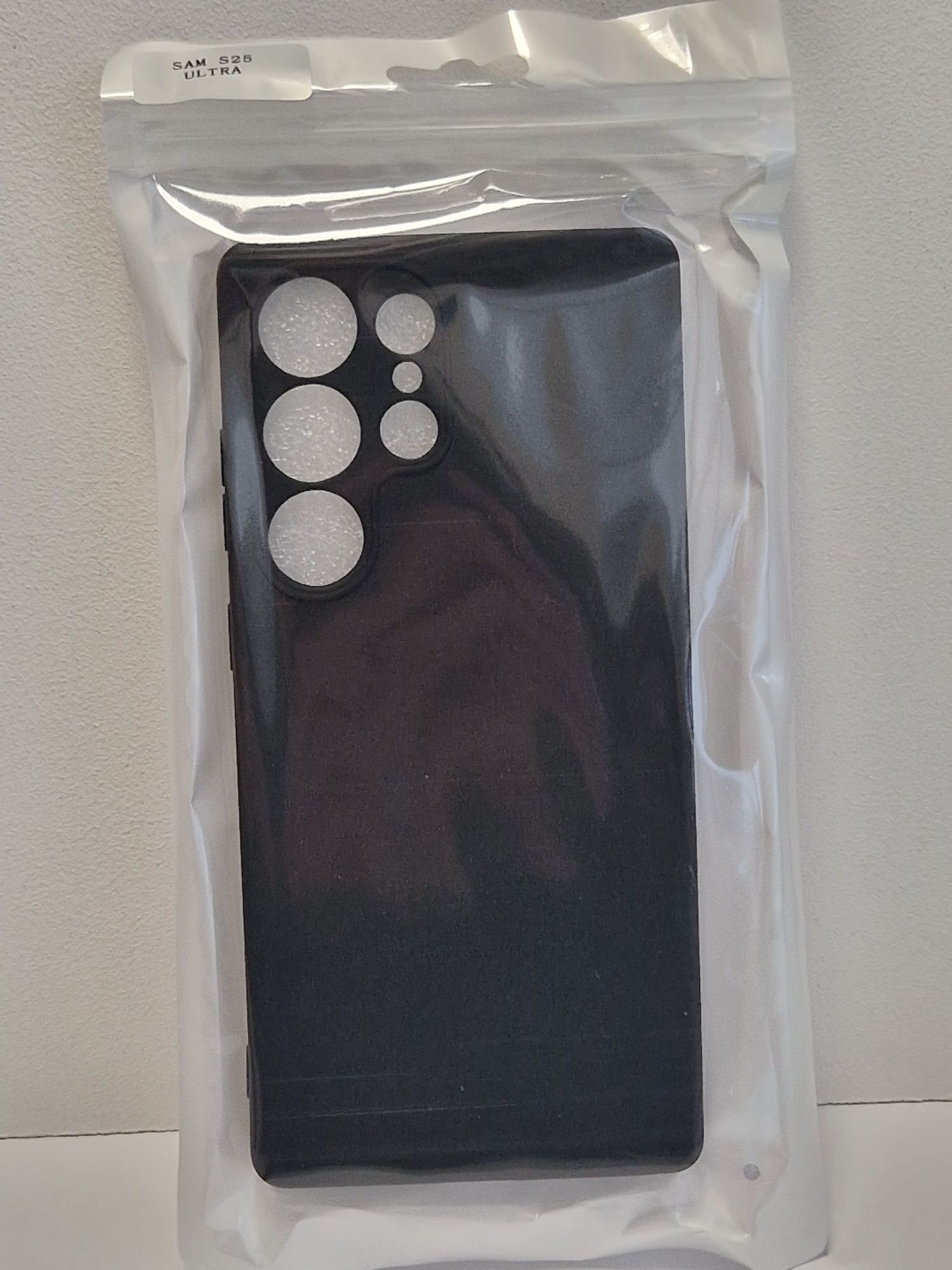 Back Case MATT do Samsung Galaxy S25 ULTRA Czarny