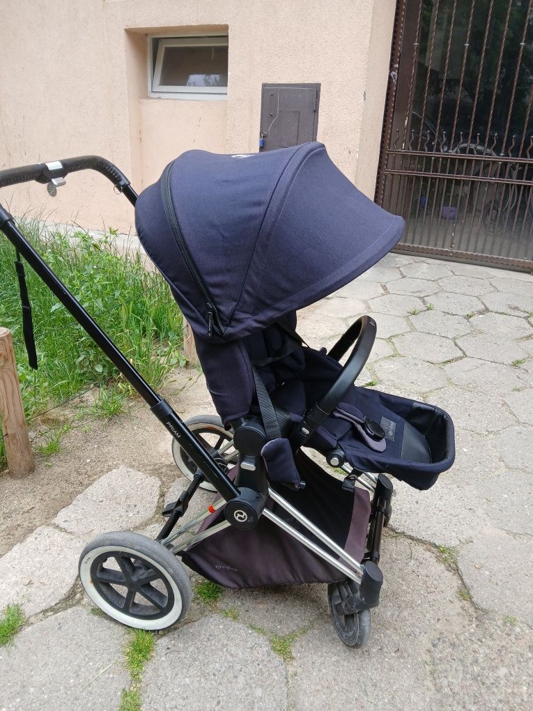 Cybex priam platinum spacerówka + gondola