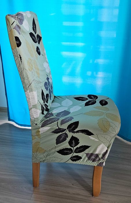 Uniwersalne pokrowce na Krzesła Rozciągliwe Zielone 6szt