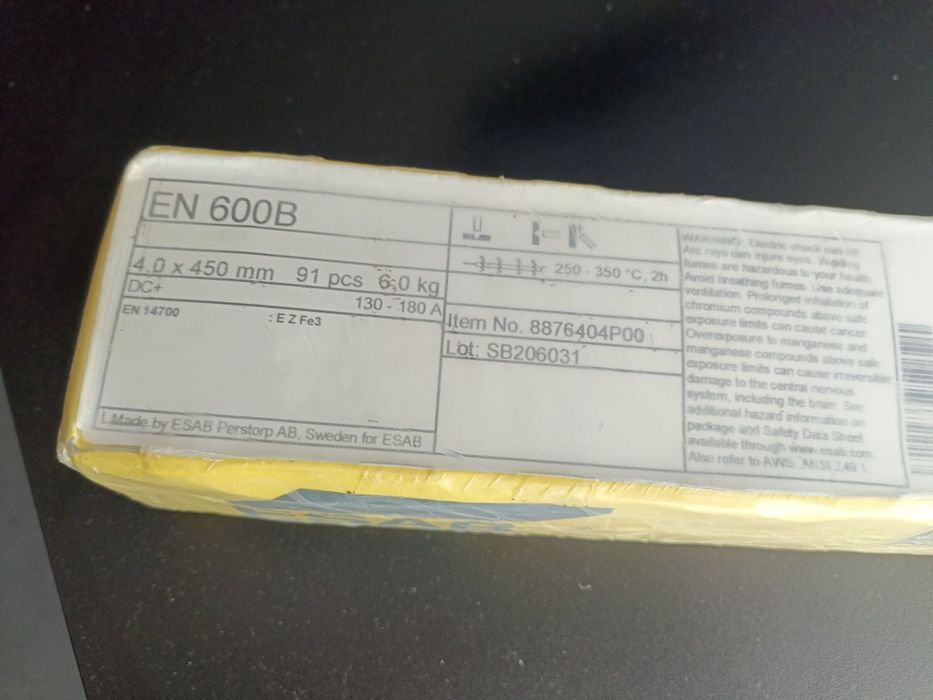 Elektrody Esab En 600b
