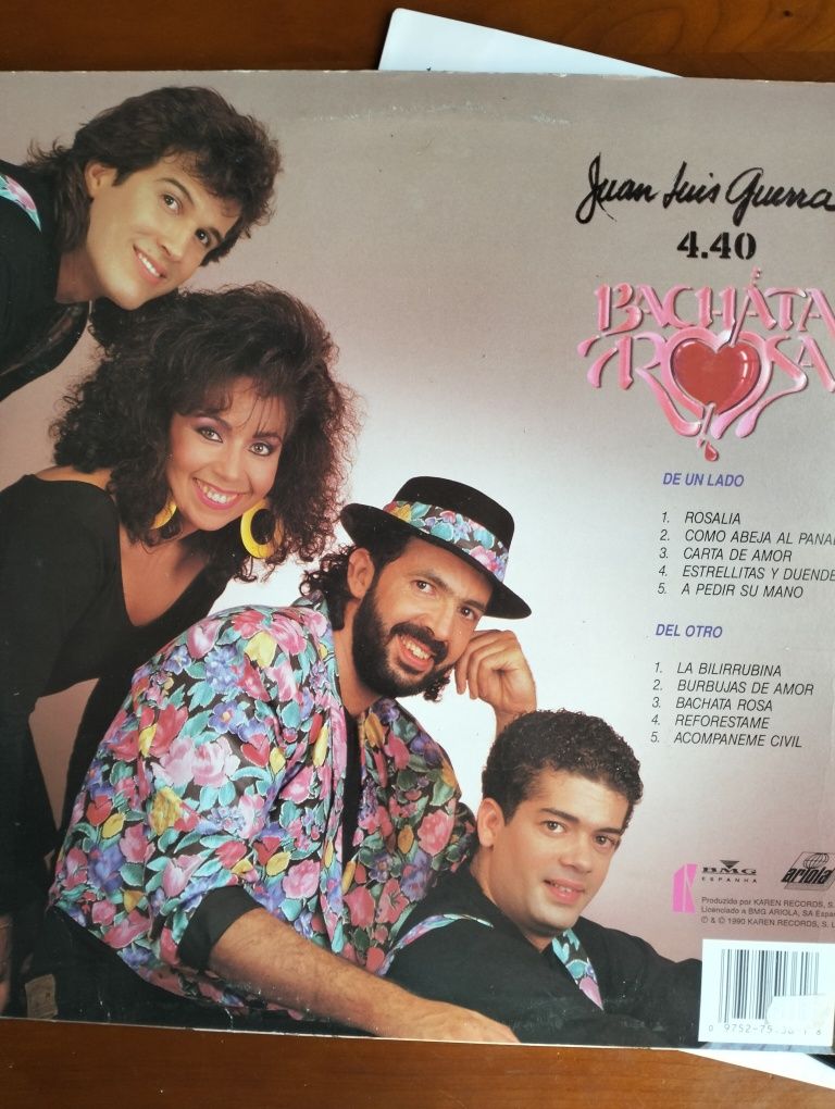 Disco de vinil LP Juan Luis Guerra 4.40