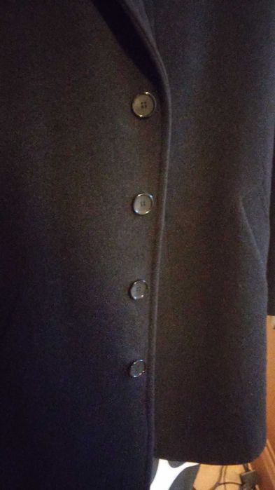 Płaszcz męski firmy Rom czarny XXL jak nowy