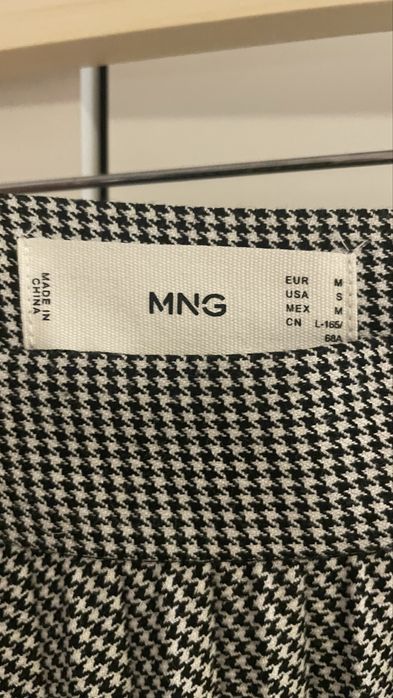 MANGO midi spódnica plisowana M