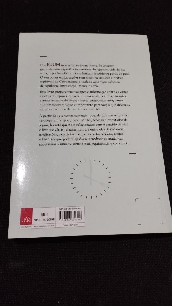 Livro Jejum Tempo para mim