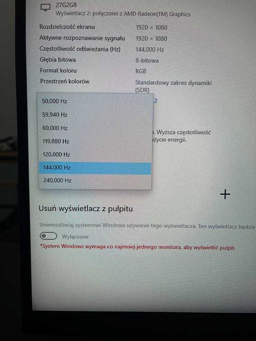 Monitory AOC 240Hz
