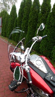 Duża szyba HONDA VTX 1300 RETRO 60x60 nietukąca
