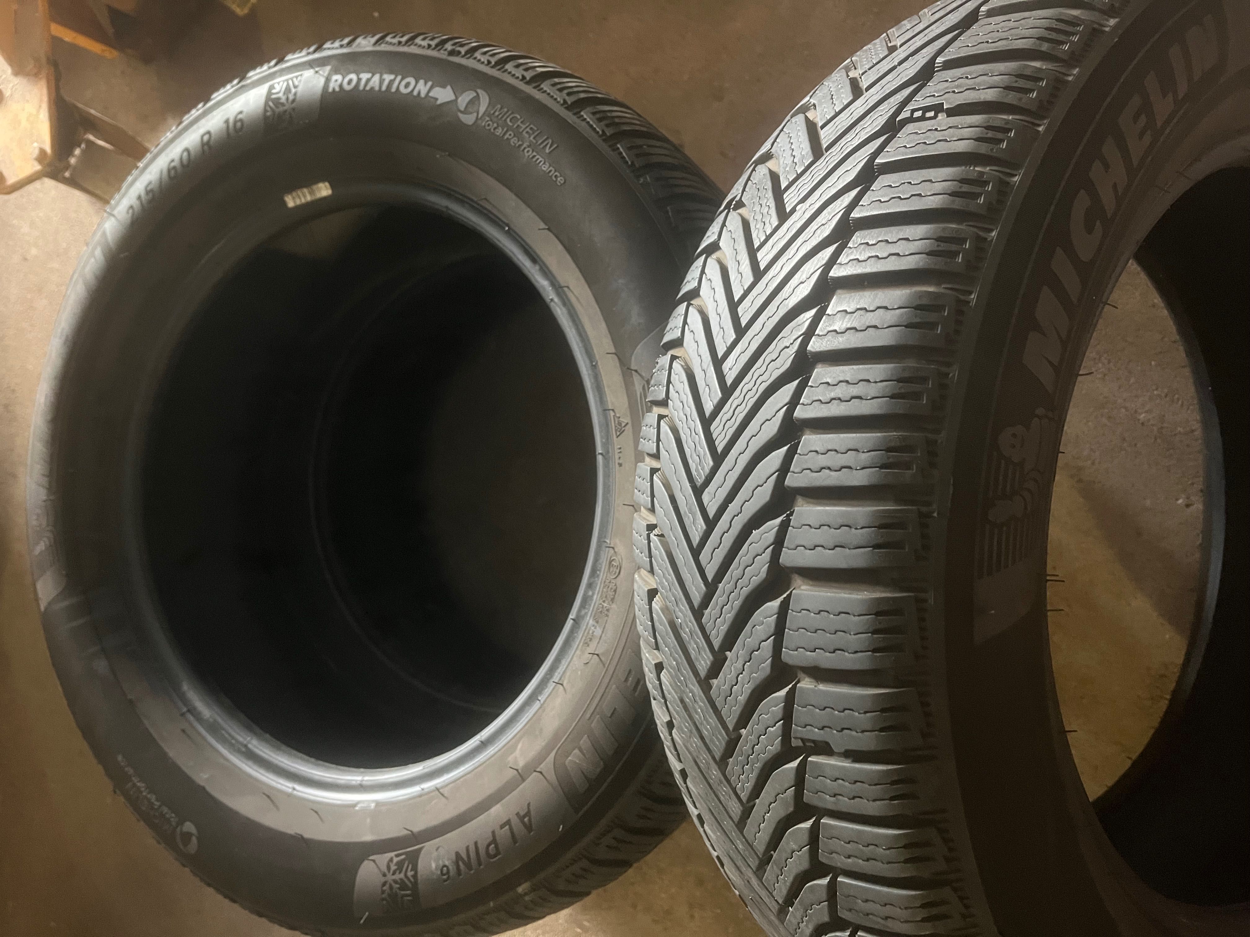 4 Pneus de neve Michelin como novos