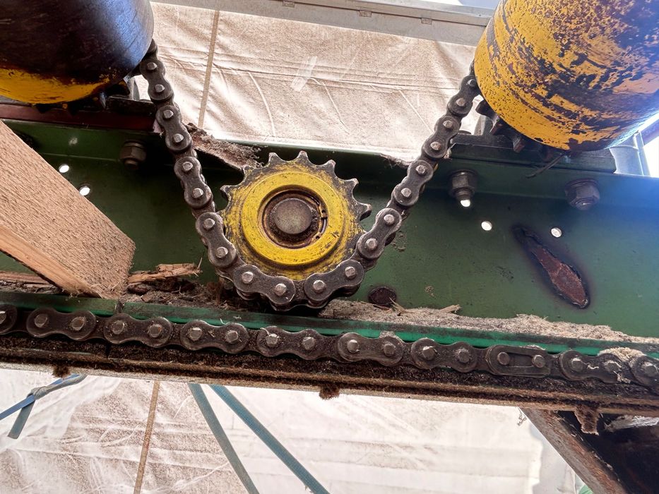 Stół rolkowy ze zrzutem trak , wielopiła ,podajnik