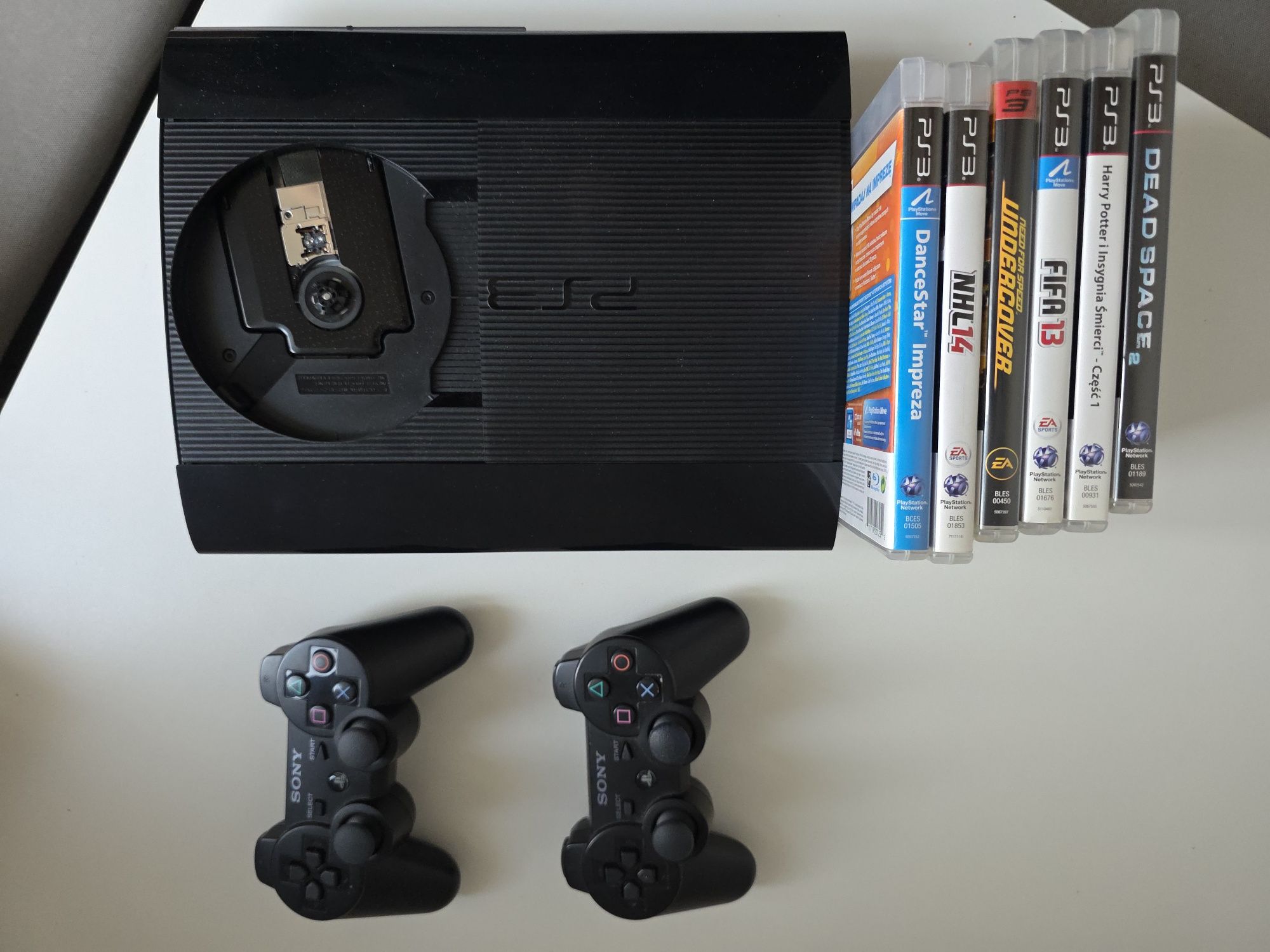 PS3 + gry i kontrolery motion