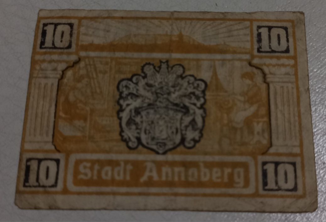 10 pfennig 1920 r. Stadt Annaberg