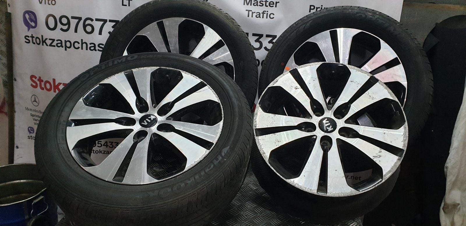 Kia sportage hyndai HANKOOK Optimo 235 55 r18 5x114.3 ET40. 5